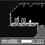 une photo d'Ã©cran de Le Monde Perdu - Jurassic Park (Game Boy) sur Nintendo Game Boy